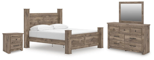 Rusticott - Poster Bedroom Set – 4 Piece Bedroom Sets by Signature Design by Ashley® at Furniture Wholesale Plus , Nashville furniture store