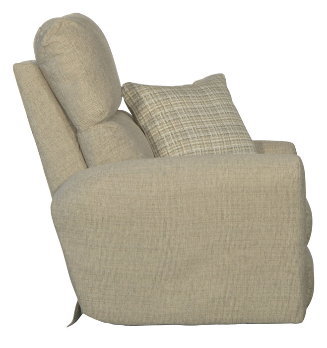 McPherson - Power Lay Flat Recliner - Buff – Reclining Chairs by Catnapper at Furniture Wholesale Plus , Nashville furniture store