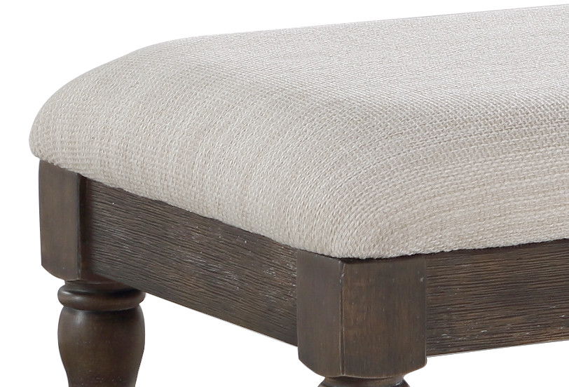 Hutchins - Dining Bench - Dark Brown – Dining Benches by Steve Silver Furniture at Furniture Wholesale Plus , Nashville furniture store