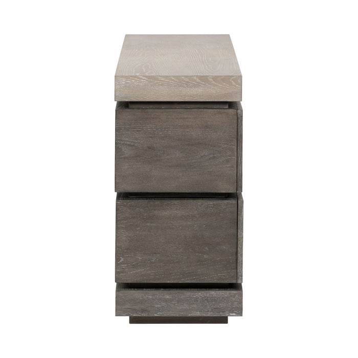 Piedmont - Sofa Table - Charcoal / Ash – Sofa Tables by Liberty Furniture at Furniture Wholesale Plus , Nashville furniture store