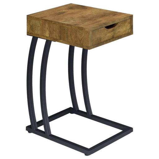 Troy - 1-Drawer C-Shaped Side Table Power Outlet – Side Tables by CoasterEssence at Furniture Wholesale Plus , Nashville furniture store