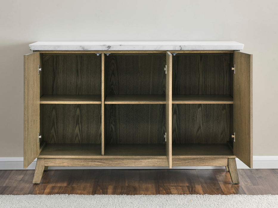 Vida - White Marble Top Server - Dark Brown - Premium Servers from Steve Silver Furniture - Just $1029! Shop now at Furniture Wholesale Plus  We are the best furniture store in Nashville, Hendersonville, Goodlettsville, Madison, Antioch, Mount Juliet, Lebanon, Gallatin, Springfield, Murfreesboro, Franklin, Brentwood