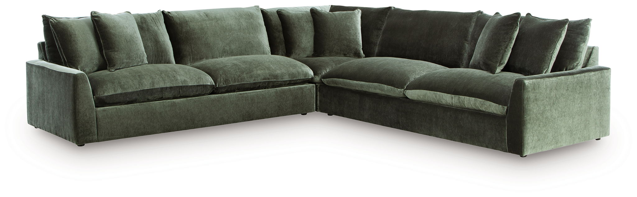 Carriage View - 3-Piece Sectional - Jade – Stationary Sectionals by Benchcraft® at Furniture Wholesale Plus , Nashville furniture store