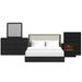 Rosalie - Upholstered Bedroom Set – 3 Piece Bedroom Sets by Elements International at Furniture Wholesale Plus , Nashville furniture store