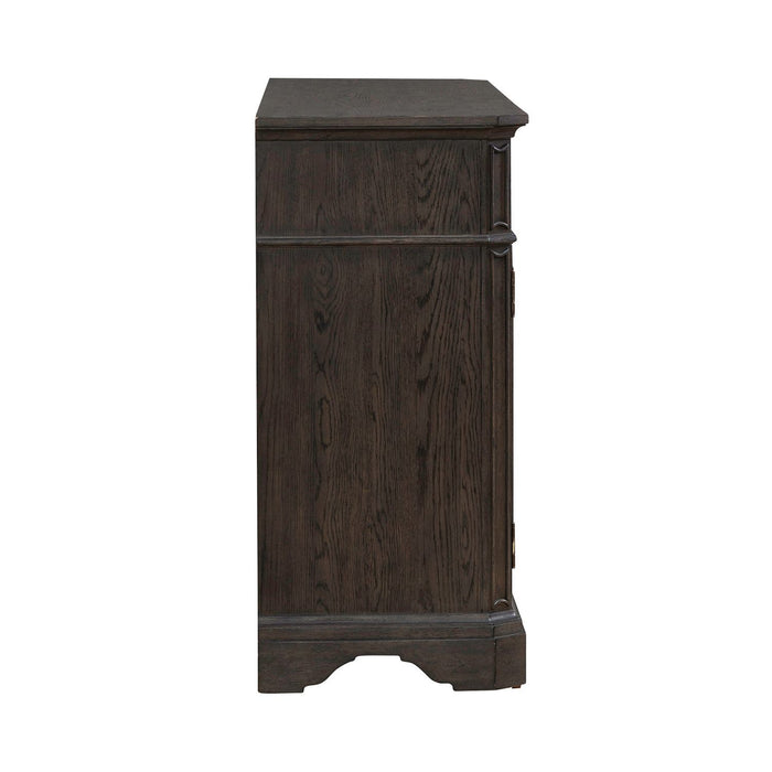 Grant Park - Wine Buffet - Cappuccino – Buffets by Liberty Furniture at Furniture Wholesale Plus , Nashville furniture store