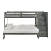 Sami - Step Bunk With Right Headboard – Bunk Beds by Elements International at Furniture Wholesale Plus , Nashville furniture store