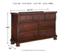 Porter - Dresser, Mirror – Dressers by Millennium® by Ashley at Furniture Wholesale Plus , Nashville furniture store