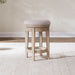 Brentwood - Upholstered Swivel Console Stool - Sandstone – Counter Height (24"-27") by Liberty Furniture at Furniture Wholesale Plus , Nashville furniture store