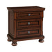 Kingston - Nightstand With Power - Walnut – Nightstands w/ Charging Stations by Elements International at Furniture Wholesale Plus , Nashville furniture store
