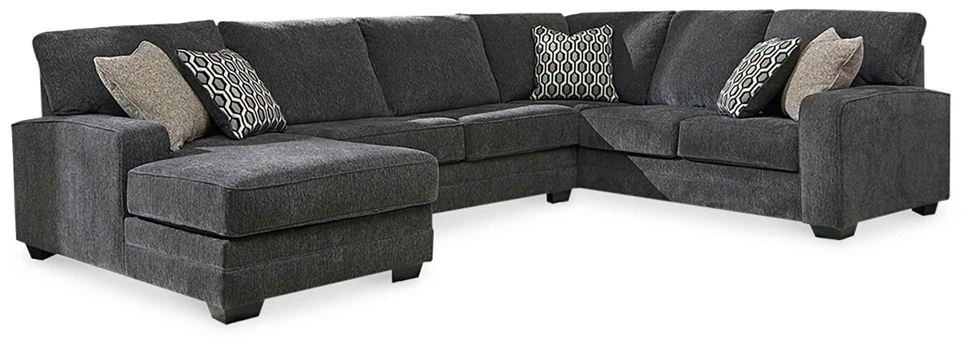 Tracling - Sectional – Stationary Sectionals by Benchcraft® at Furniture Wholesale Plus , Nashville furniture store