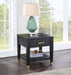 Yves - End Table - Black – End Tables by Steve Silver Furniture at Furniture Wholesale Plus , Nashville furniture store