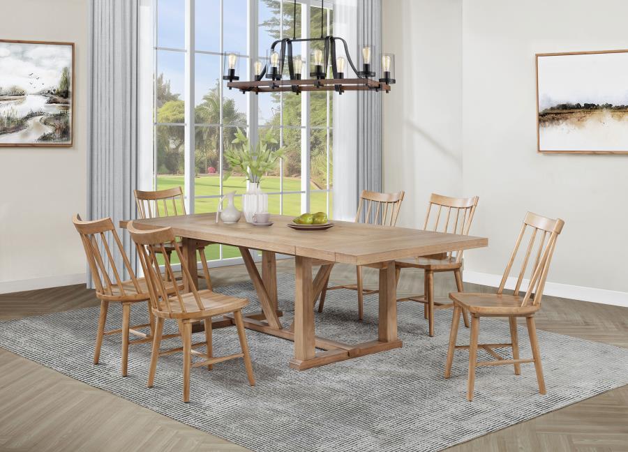 Middleton - 106" Extension Leaf Dining Set – 8 + Piece Dining Room Sets by Coaster Fine Furniture at Furniture Wholesale Plus , Nashville furniture store