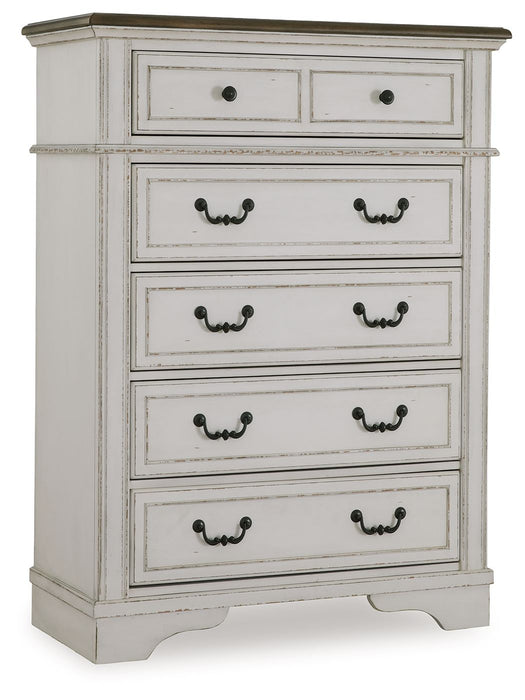 Blendon - Five Drawer Chest - Two-tone – Accent Chests by Signature Design by Ashley® at Furniture Wholesale Plus , Nashville furniture store