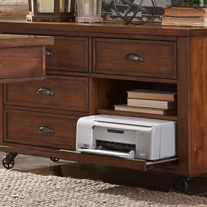 Arlington House - Credenza - Cobblestone Brown – Credenzas by Liberty Furniture at Furniture Wholesale Plus , Nashville furniture store