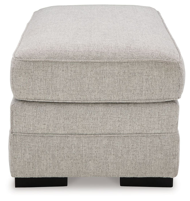 Eastonbridge - Ottoman - Shadow – Upholstered Ottomans by Benchcraft® at Furniture Wholesale Plus , Nashville furniture store
