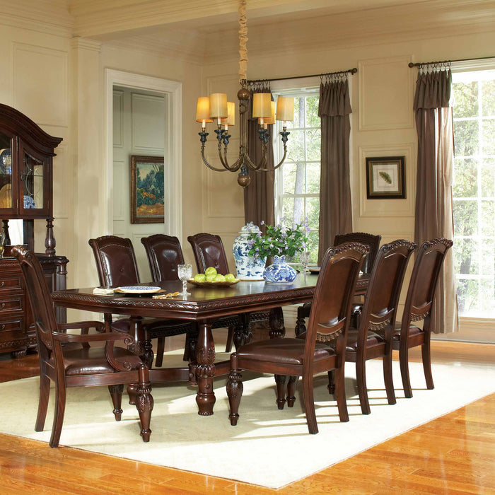 Antoinette - Dining Set – 8 + Piece Dining Room Sets by Steve Silver Furniture at Furniture Wholesale Plus , Nashville furniture store