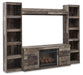 Derekson - Entertainment Center – Entertainment Centers by Signature Design by Ashley® at Furniture Wholesale Plus , Nashville furniture store