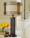 Hanswell - Metal Table Lamp  - Dark Brown – Table Lamps by Signature Design by Ashley® at Furniture Wholesale Plus , Nashville furniture store