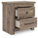 Rusticott - Two Drawer Night Stand - Brown – Nightstands w/ Charging Stations by Signature Design by Ashley® at Furniture Wholesale Plus , Nashville furniture store