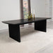 Brookmead - Extension Leaf Dining Table - Black – Dining Tables with Extensions by CoasterEssence at Furniture Wholesale Plus , Nashville furniture store