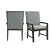 Donovan - Standard Height Arm Chair (Set of 2) - Gray – Chair Sets by Elements International at Furniture Wholesale Plus , Nashville furniture store