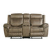 Sorrento - Motion Loveseat With Console – Reclining Loveseats by Elements International at Furniture Wholesale Plus , Nashville furniture store
