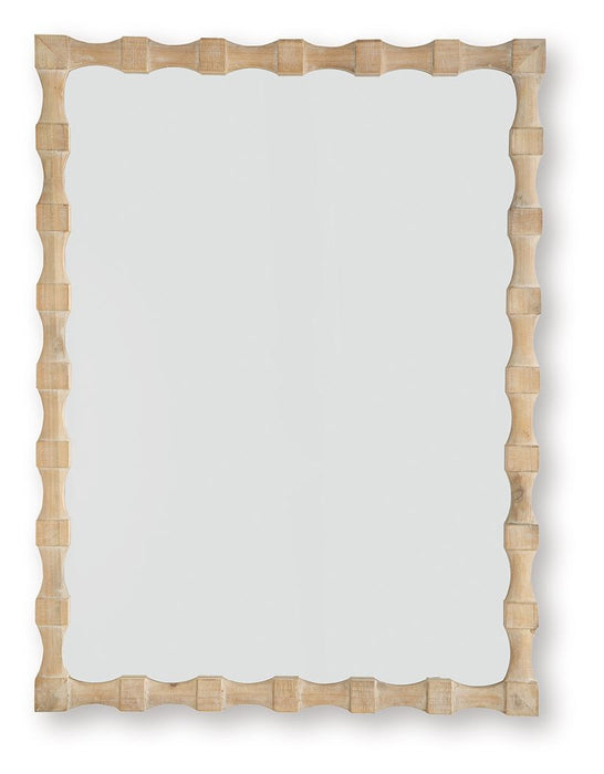 Acelmore - Accent Mirror - Light Brown – Accent Mirrors by Signature Design by Ashley® at Furniture Wholesale Plus , Nashville furniture store