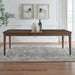 Harrison Heights - Rectangular Leg Table - Sienna – Dining Tables with Extensions by Liberty Furniture at Furniture Wholesale Plus , Nashville furniture store