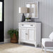 Allyson Park - Accent Hall Console - Wirebrushed White / Charcoal – Console Tables by Liberty Furniture at Furniture Wholesale Plus , Nashville furniture store