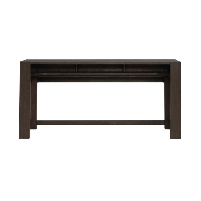 Lennox Hill - Console Bar Table - Bark – Console Tables by Liberty Furniture at Furniture Wholesale Plus , Nashville furniture store