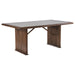Sherwood - Rectangular Dining Table - Brown – Dining Tables by Coaster Fine Furniture at Furniture Wholesale Plus , Nashville furniture store