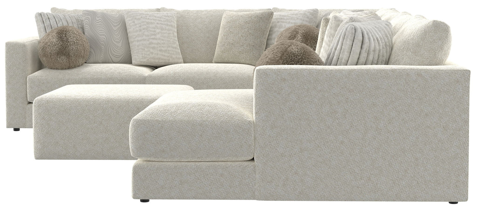 Ritzy - Modular Sofa And Included Cocktail Ottoman – 2 Piece Living Room Sets by Jackson at Furniture Wholesale Plus , Nashville furniture store
