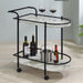 Desiree - 2-Tier Faux Marble Shelf Metal Bar Cart - Premium Bar Carts from CoasterEveryday - Just $159! Shop now at Furniture Wholesale Plus  We are the best furniture store in Nashville, Hendersonville, Goodlettsville, Madison, Antioch, Mount Juliet, Lebanon, Gallatin, Springfield, Murfreesboro, Franklin, Brentwood
