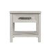 Avalanche - End Table With USB - Antique White – End Tables by Elements International at Furniture Wholesale Plus , Nashville furniture store