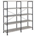 Analiese - 4-Shelf Double Bookshelf - Premium Standard Bookcases from CoasterEveryday - Just $309! Shop now at Furniture Wholesale Plus  We are the best furniture store in Nashville, Hendersonville, Goodlettsville, Madison, Antioch, Mount Juliet, Lebanon, Gallatin, Springfield, Murfreesboro, Franklin, Brentwood