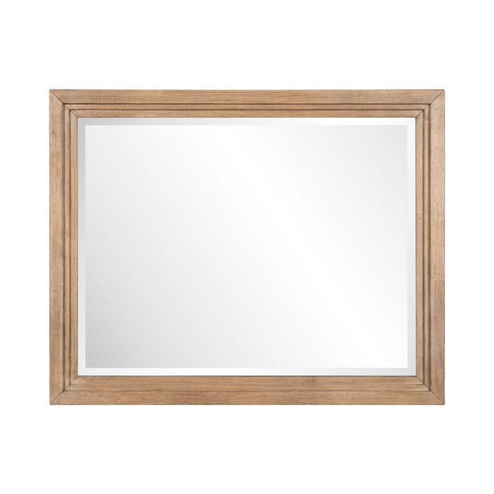 Haven Hills - Landscape Mirror - Camel Beige – Mirrors by Liberty Furniture at Furniture Wholesale Plus , Nashville furniture store