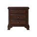 Canton - Nightstand - Cherry – Accent Nightstands by Elements International at Furniture Wholesale Plus , Nashville furniture store