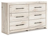 Lawroy - Six Drawer Dresser - Light Natural – Dressers by Benchcraft® at Furniture Wholesale Plus , Nashville furniture store