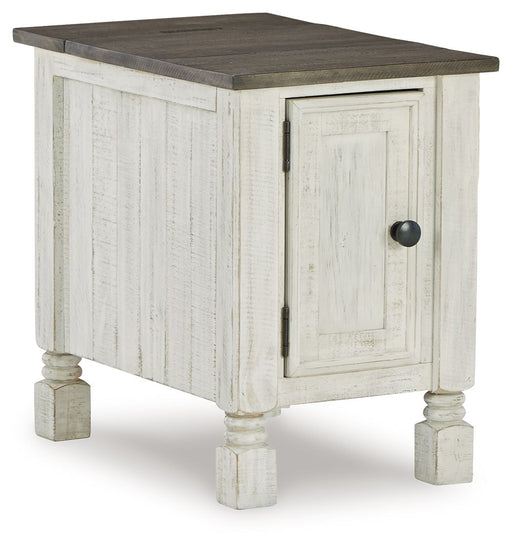 Havalance - Chair Side End Table - White / Gray – Chair Side Tables by Signature Design by Ashley® at Furniture Wholesale Plus , Nashville furniture store