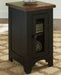 Valebeck - Chair Side End Table - Black / Brown – Chair Side Tables by Signature Design by Ashley® at Furniture Wholesale Plus , Nashville furniture store