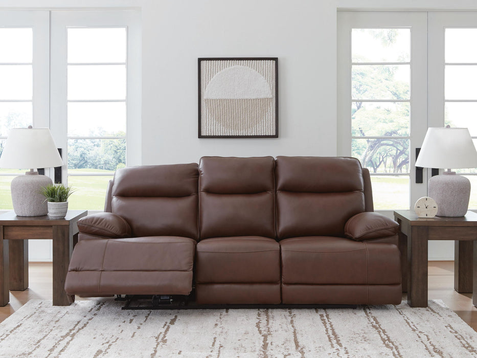 Vonryan - Power Reclining Sofa With Adj Headrest - Tobacco – Reclining Sofas by Signature Design by Ashley® at Furniture Wholesale Plus , Nashville furniture store
