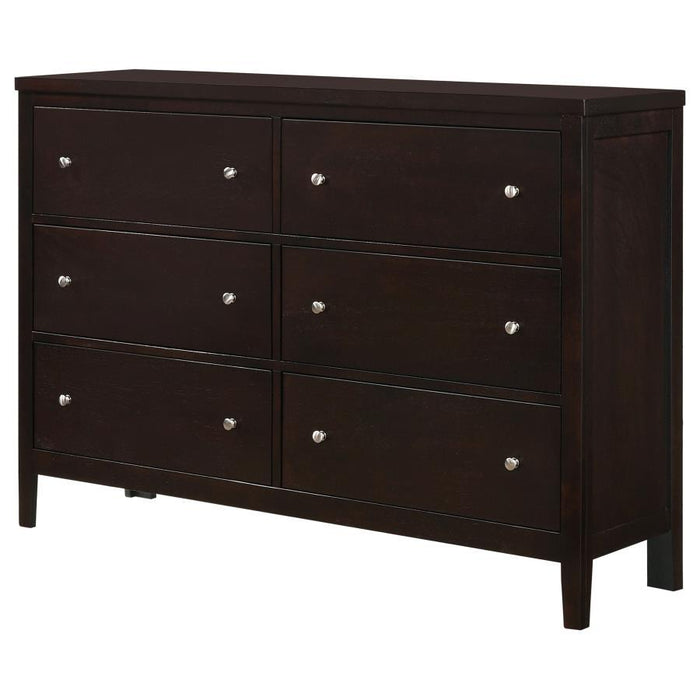 Carlton - 6-Drawer Dresser – Dressers by CoasterEveryday at Furniture Wholesale Plus , Nashville furniture store
