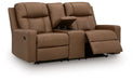 Mackmenville - Double Reclining Loveseat With Console – Reclining Loveseats by Benchcraft® at Furniture Wholesale Plus , Nashville furniture store