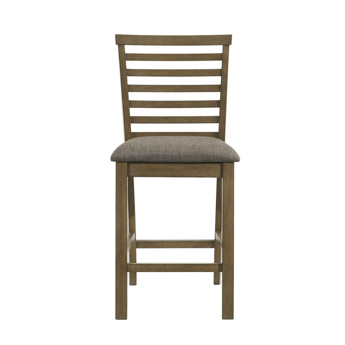 Brook Bay - Upholstered Ladder Back Counter Chair (RTA) – Counter Chairs by Liberty Furniture at Furniture Wholesale Plus , Nashville furniture store
