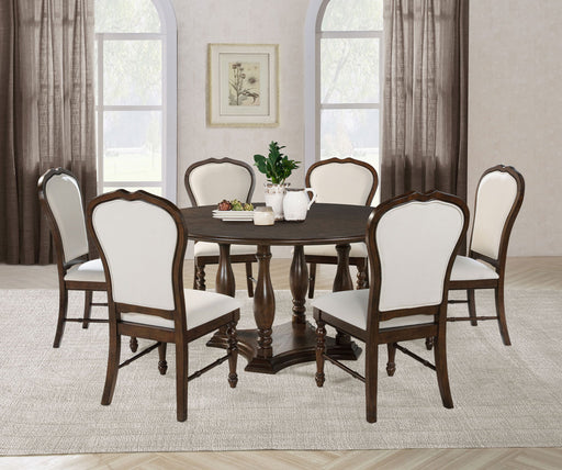 Landon - Round Dining Table Set – 5 Piece Dining Room Sets by Coaster Fine Furniture at Furniture Wholesale Plus , Nashville furniture store