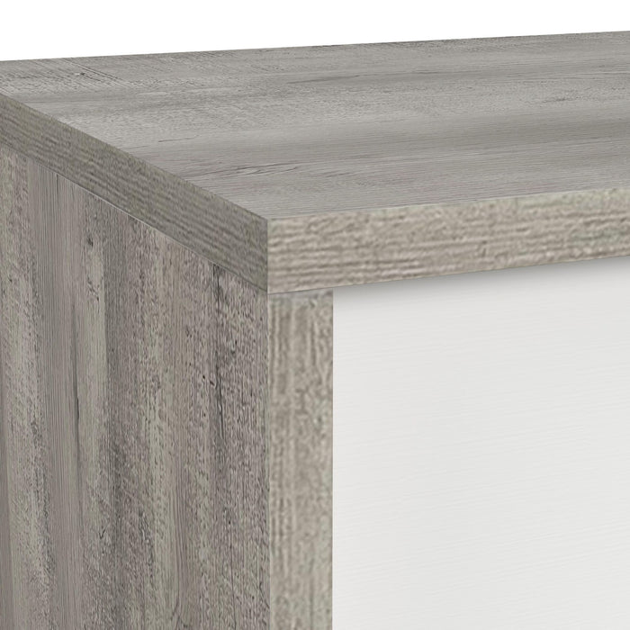 San Matteo - 2-Drawer Nightstand With USB - Gray – Nightstands w/ Charging Stations by Elements International at Furniture Wholesale Plus , Nashville furniture store