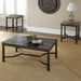Ambrose - 3 Piece Table Set - Brown – Table Sets by Steve Silver Furniture at Furniture Wholesale Plus , Nashville furniture store