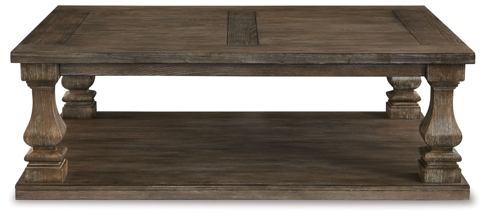 Johnelle - Rectangular Cocktail Table - Gray – Cocktail Tables by Signature Design by Ashley® at Furniture Wholesale Plus , Nashville furniture store