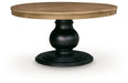 Ridgester - Dining Table - Light Brown – Dining Tables by Benchcraft® at Furniture Wholesale Plus , Nashville furniture store