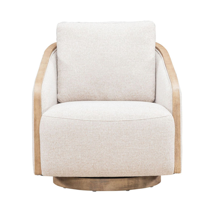 Nora - Upholstered Swivel Accent Chair – Swivel Chairs by Liberty Furniture at Furniture Wholesale Plus , Nashville furniture store